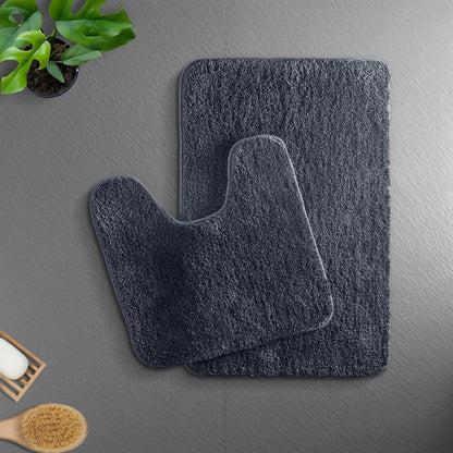 Soft Microfiber Bath Mat Non Slip Bathroom Rug