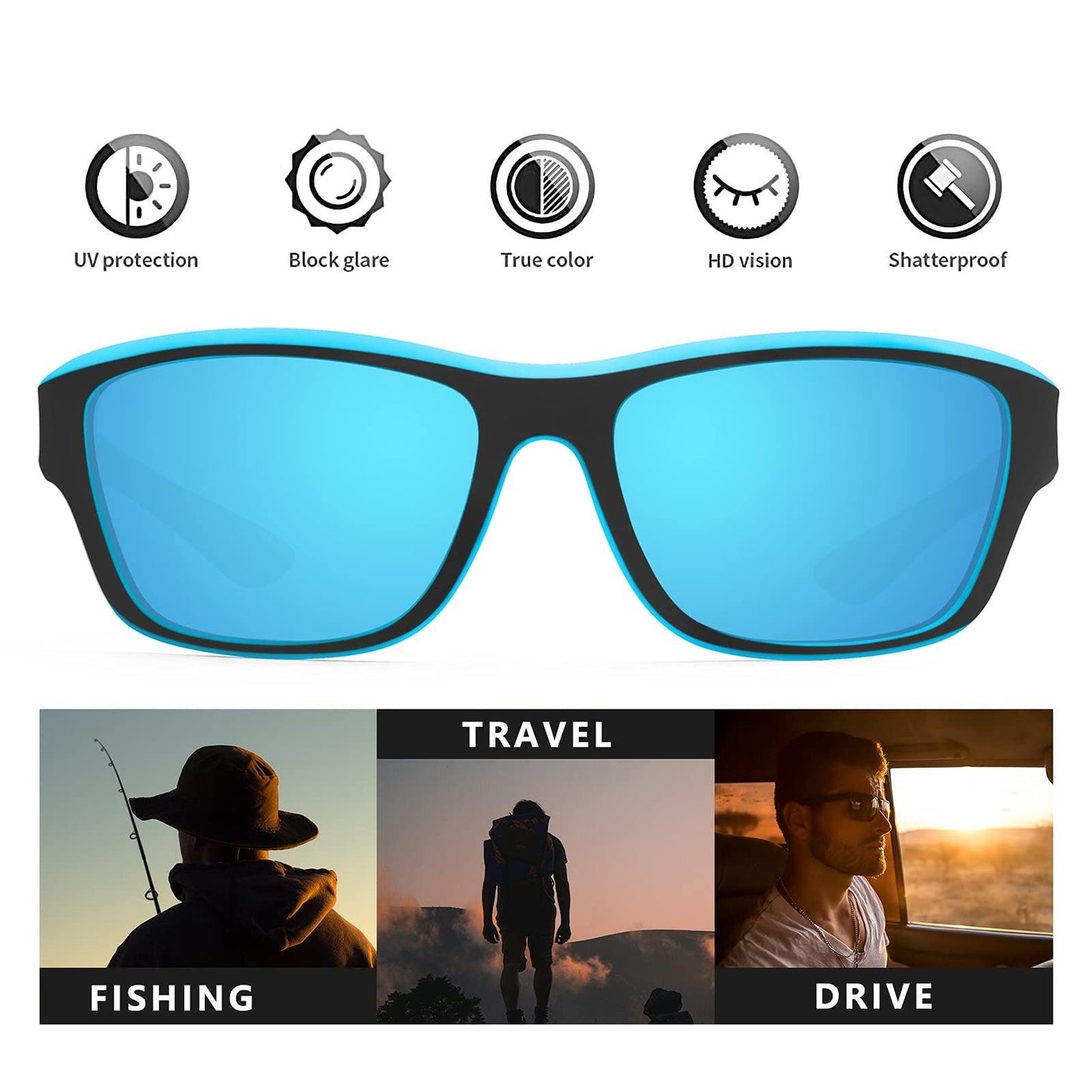 PolarSport PRO+ Sunglasses: Premium UV Protection & Durable Noxord