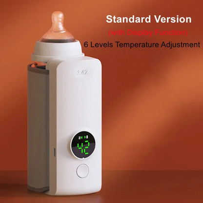 Compact Baby Bottle Warmer with Easy Temperature Control