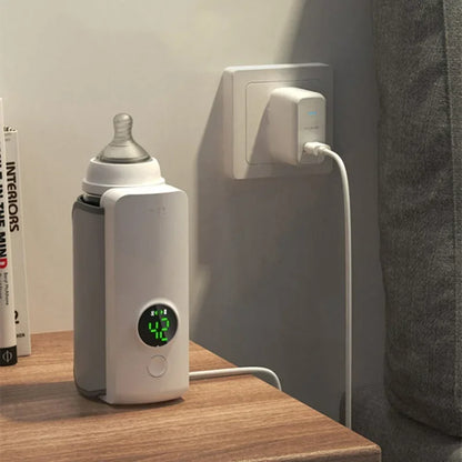 Compact Baby Bottle Warmer with Easy Temperature Control - Cofik