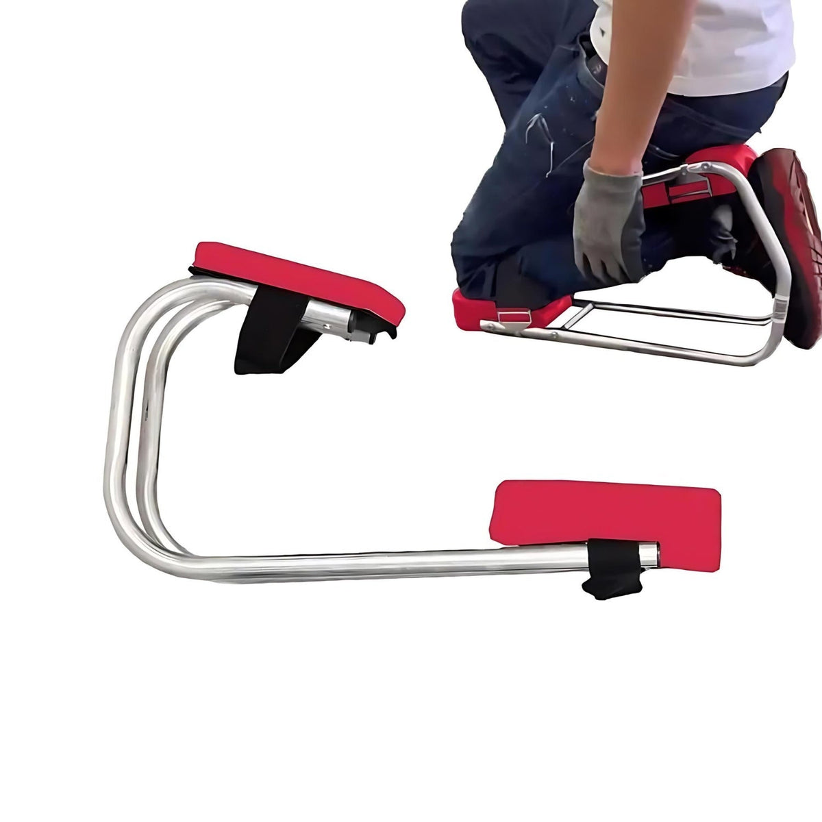 Compact Folding Garden Kneeler and Seat