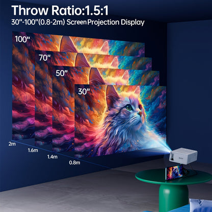 Compact Portable Home Theater Projector Screen