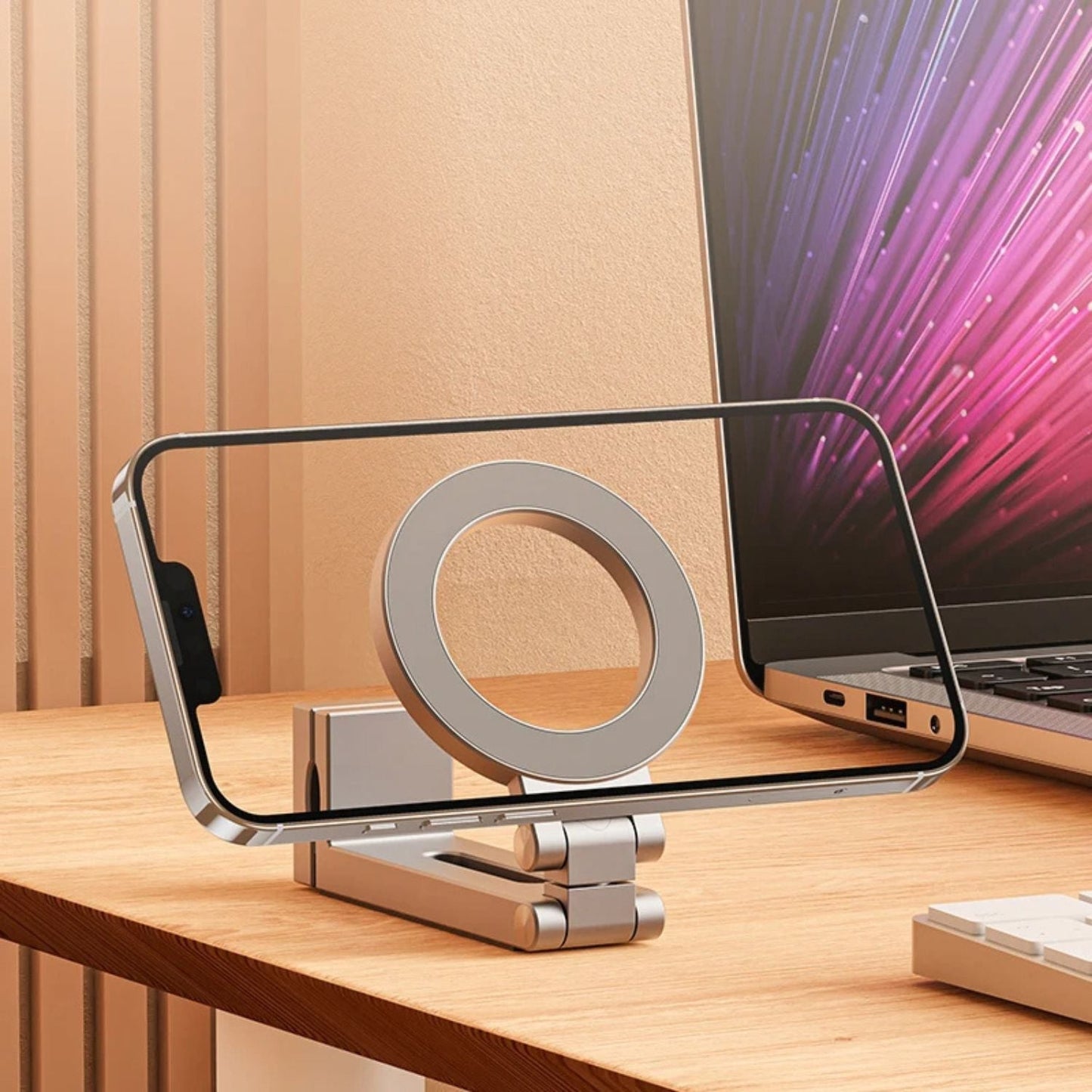 Strong Phone Stand with Metal Base