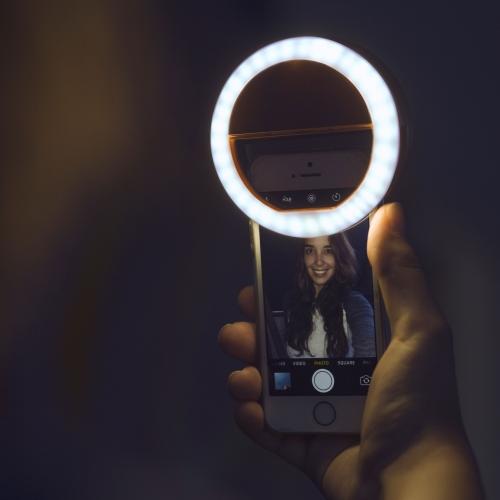 Compact Rechargeable Selfie Light
