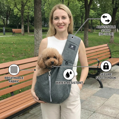 Comfortable Pet Sling Backpack