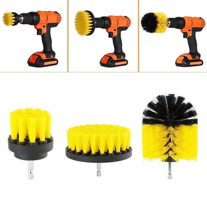 Heavy Duty Scrub Brush Set of 3