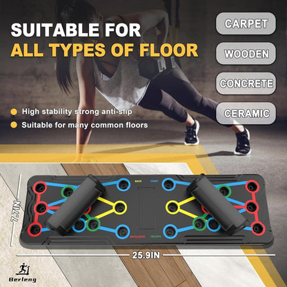 Cofik Push Up Trainer Board - Adjustable Home Gym Equipment