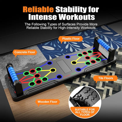 Cofik Push Up Trainer Board - Adjustable Home Gym Equipment
