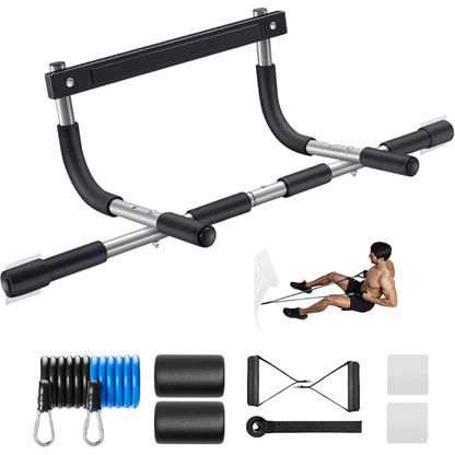 Strong Doorway Pull-Up Bar with Multiple Grips