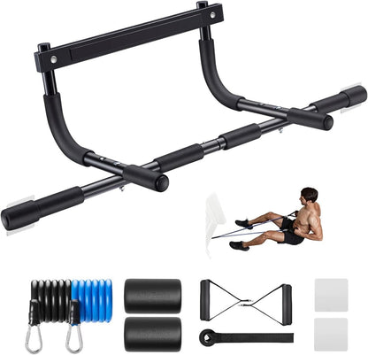 Strong Doorway Pull-Up Bar with Multiple Grips