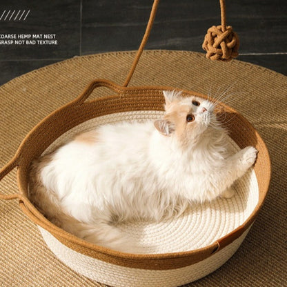 Natural Fiber Cat Nest Bed - Cofik