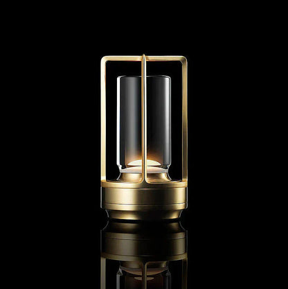 Compact LED Glass Desk Lamp