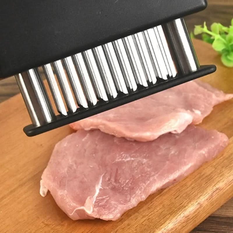 Premium Meat Tenderizer with 48 Sharp Blades - Easy Use