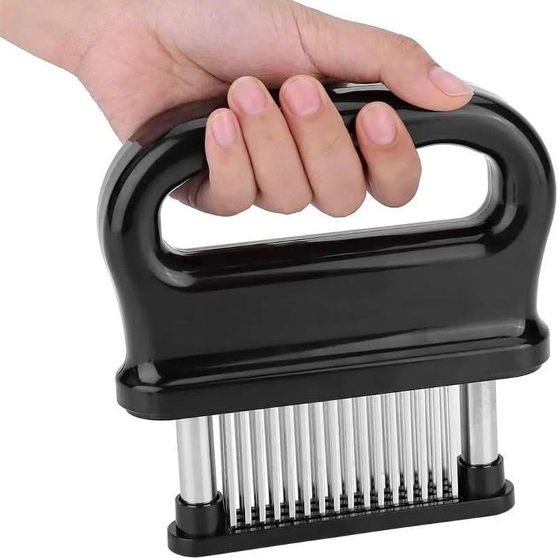 Premium Meat Tenderizer with 48 Sharp Blades - Easy Use