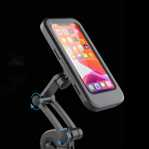 Waterproof Bike Phone Mount - 360° Adjustable Holder