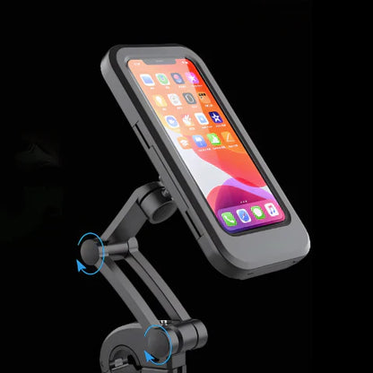 Waterproof Bike Phone Mount - 360° Adjustable Holder