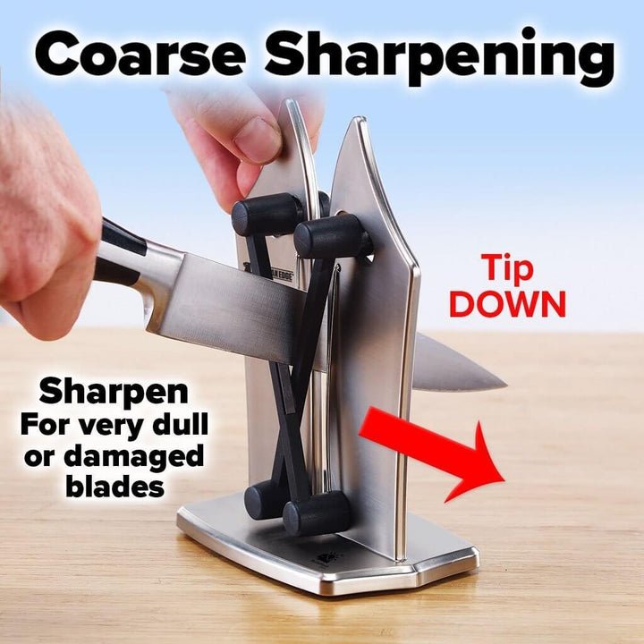 Easy Knife Sharpener - Sharpens Blades Quickly