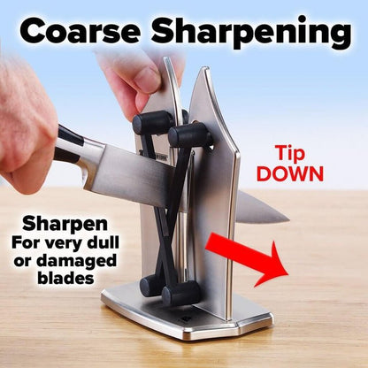 Easy Knife Sharpener - Sharpens Blades Quickly