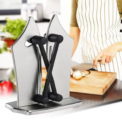 Easy Knife Sharpener - Sharpens Blades Quickly