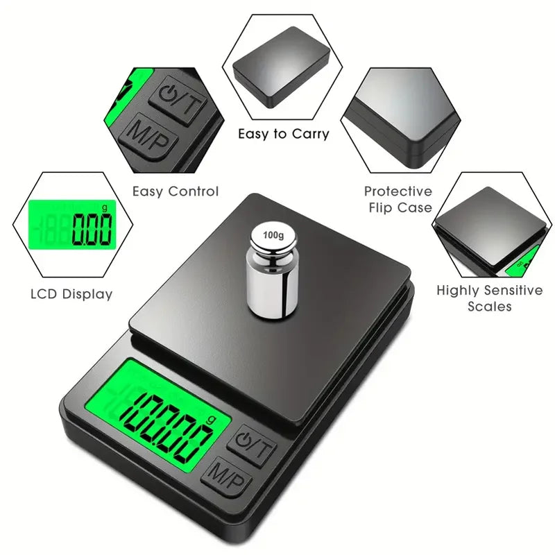 Precision Pro Digital Scale - Compact and Accurate for Travel