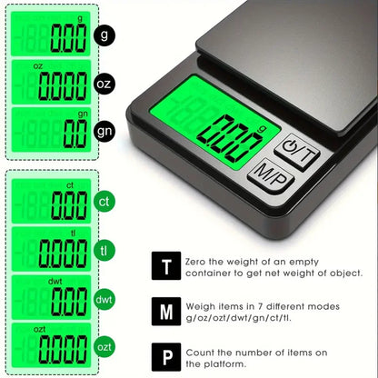 Precision Pro Digital Scale - Compact and Accurate for Travel