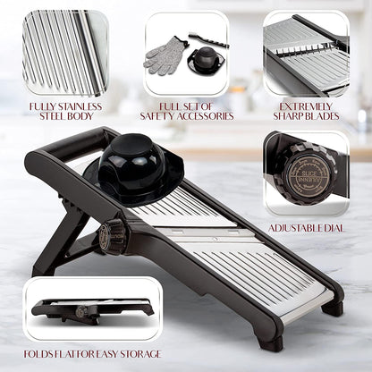 Cofik | Deluxe Kitchen Food Slicer with Safety Gloves
