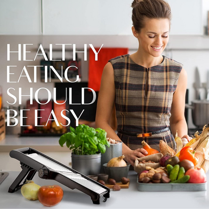 Cofik | Deluxe Kitchen Food Slicer with Safety Gloves