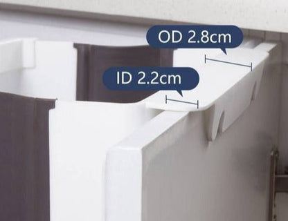 Press & Pull - Wall Trash Can