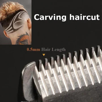 Premium Cordless Gold Mens Hair Trimmer Kit