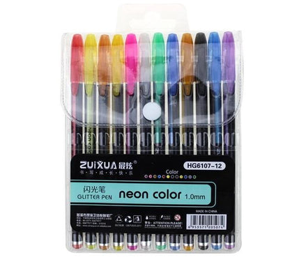 Colorful Glitter Ink Pens