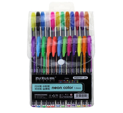 Colorful Glitter Ink Pens