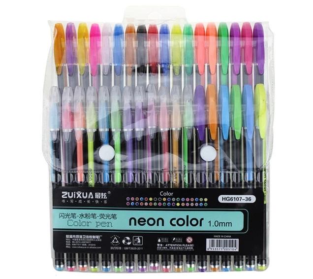 Colorful Glitter Ink Pens