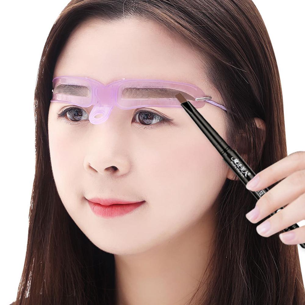 Precise Brow Shaping Guide Stencil