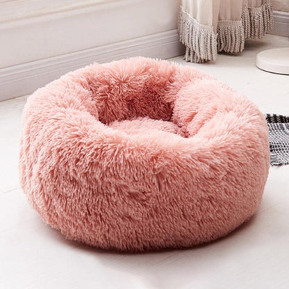 Plush Fake Fur Dog Bed