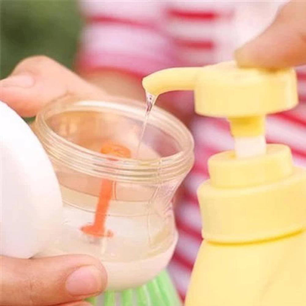 Practical Cleaning Dispenser Brush