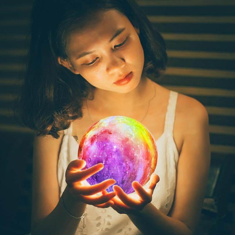 Glowing Moon Bedroom Night Light
