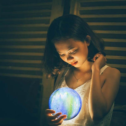 Glowing Moon Bedroom Night Light