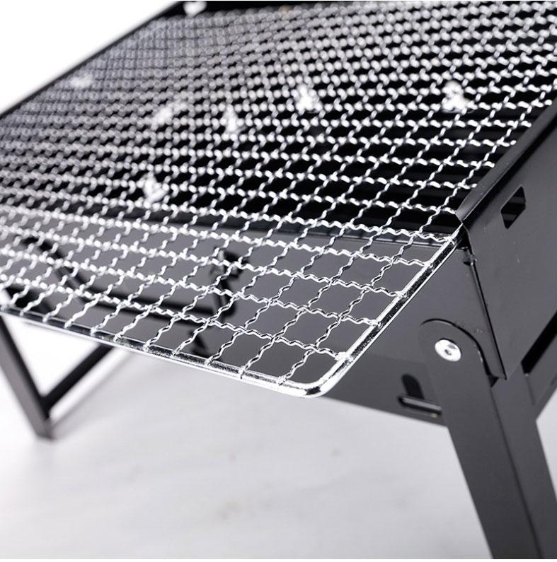 Compact Outdoor Charcoal BBQ Grill Set