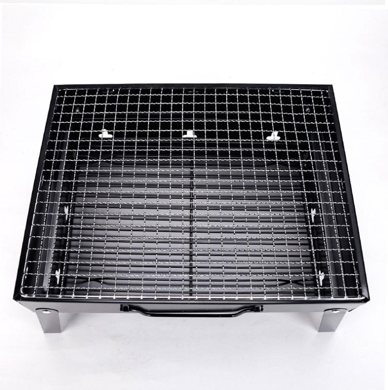 Compact Outdoor Charcoal BBQ Grill Set