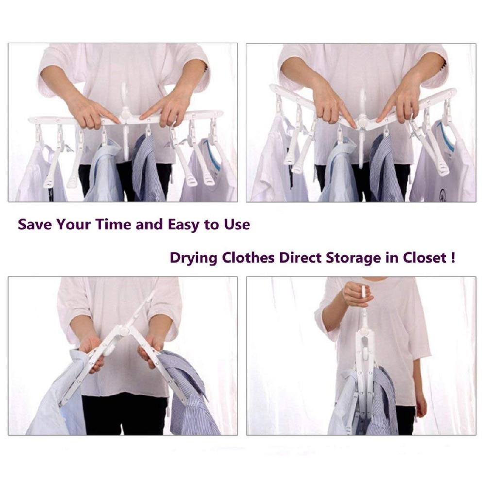 Space Saving Folding Hanger