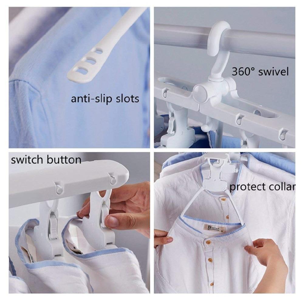 Space Saving Folding Hanger