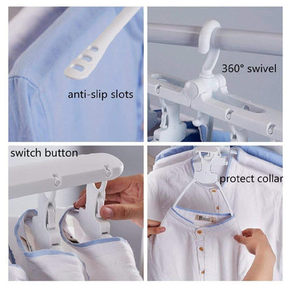 Space Saving Folding Hanger
