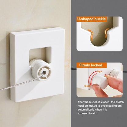 Compact Indoor Outdoor Drying Line