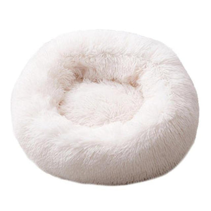 Plush Fake Fur Dog Bed
