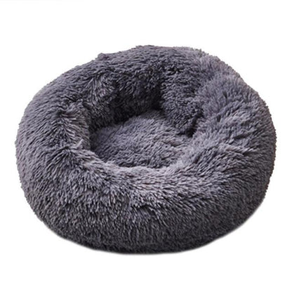 Plush Fake Fur Dog Bed