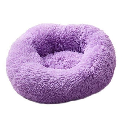 Plush Fake Fur Dog Bed