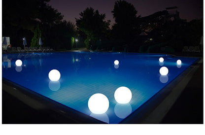 Colorful Outdoor Solar LED Ball Lamp RGB