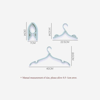 Collapsible Closet Hangers (4 Pack)