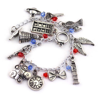 Official Whovian Gift Charm Bracelet