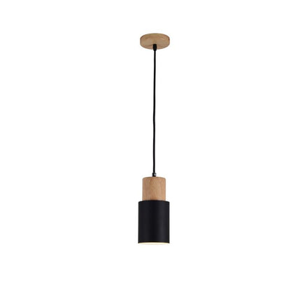 Rustic Wooden Hanging Pendant Light - Cofik